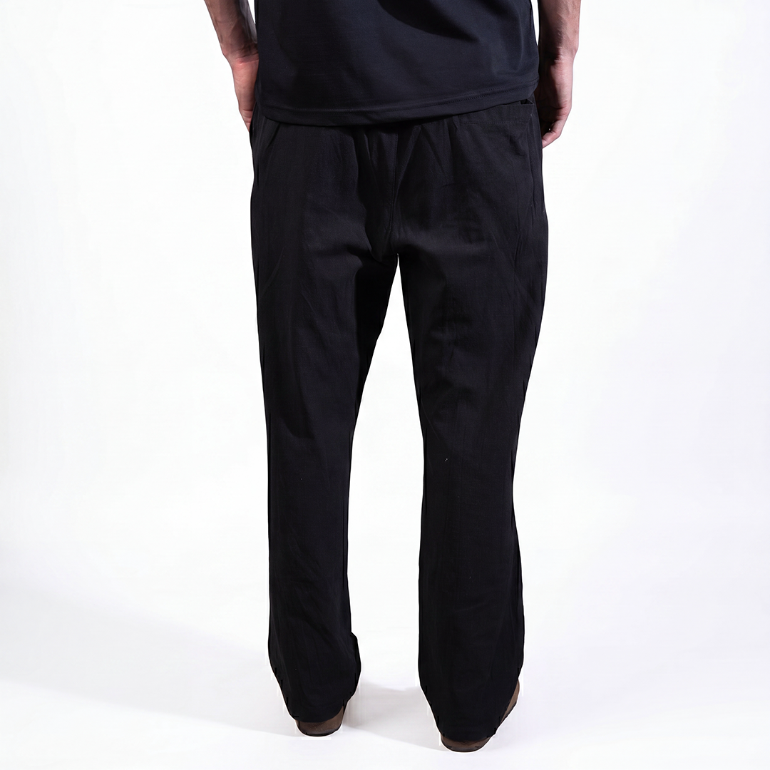 Black Nomad Linen Pants