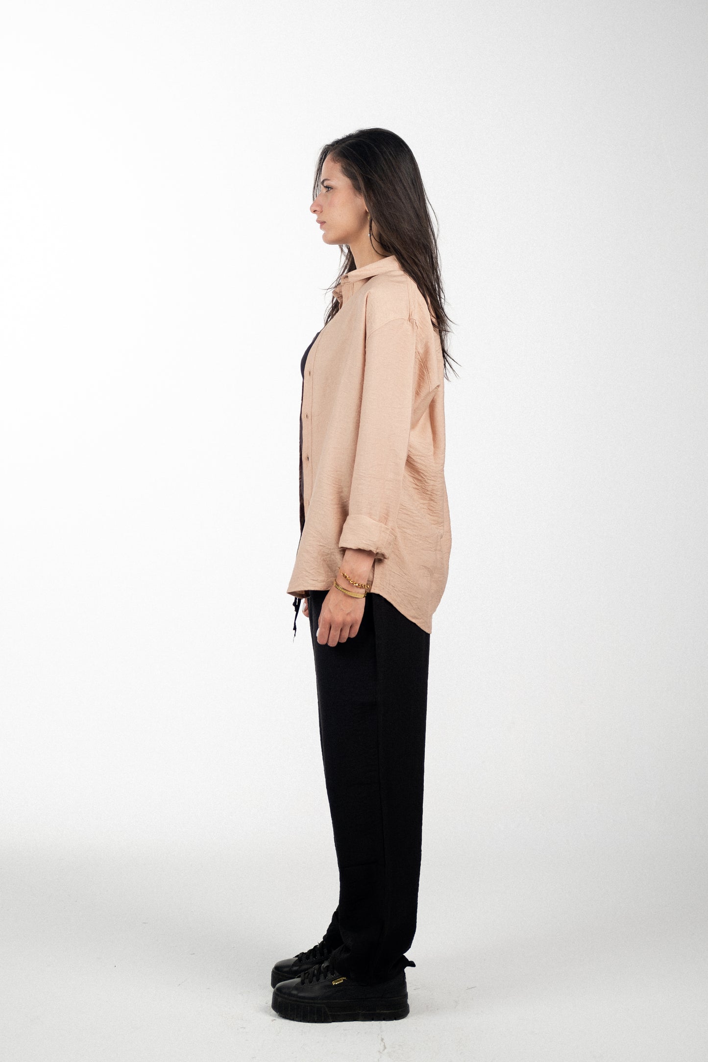 Linen Light Brown Shirt