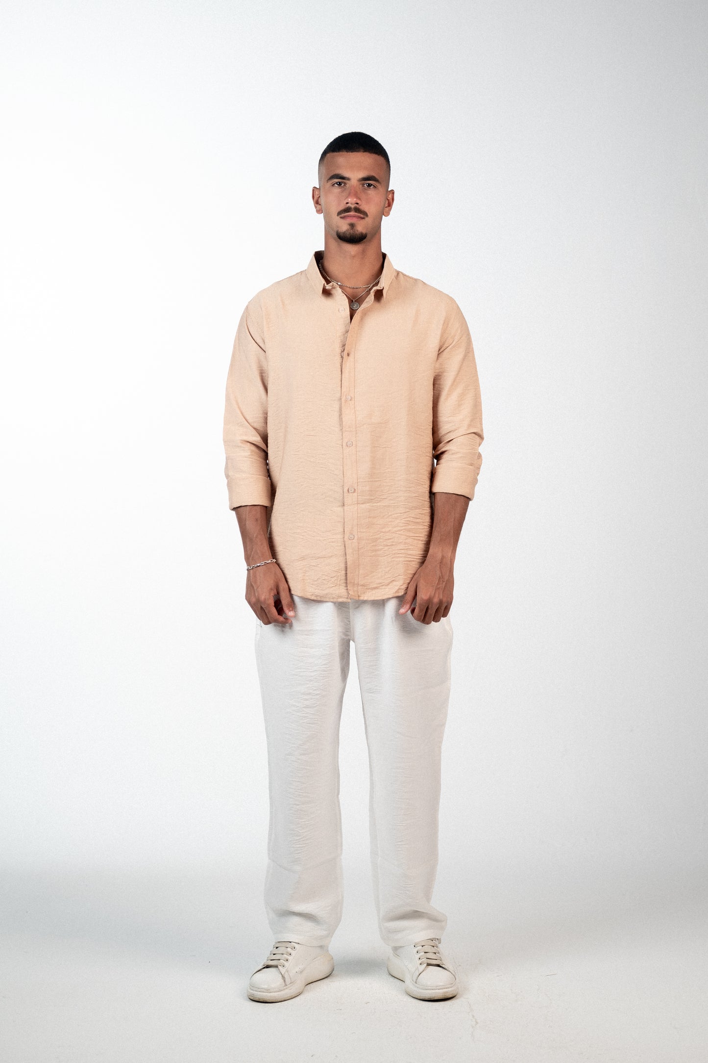 Linen Light Brown Shirt