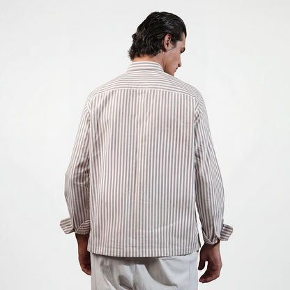 The Burgundy Stripe Shirt