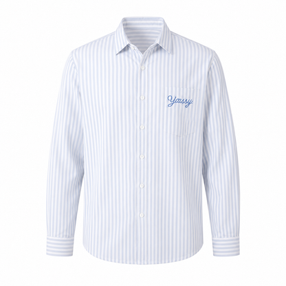The Boxy Blue Stripe Shirt