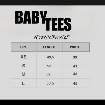 White Red Dice Baby Tee