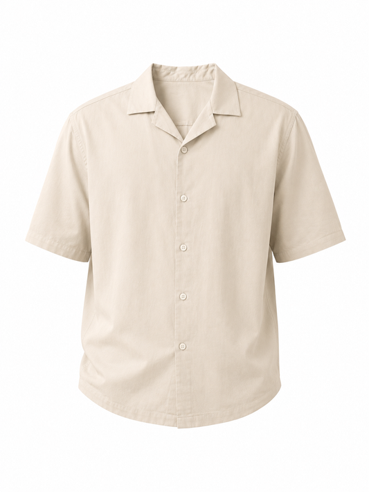 Beige Piqué Shirt
