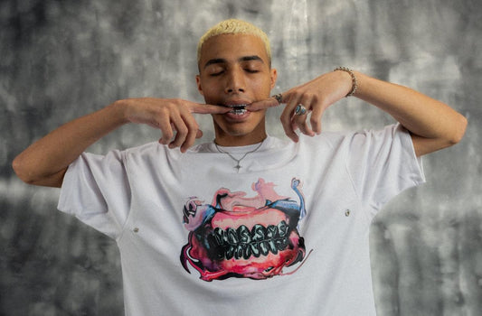 White Cavity Teeth