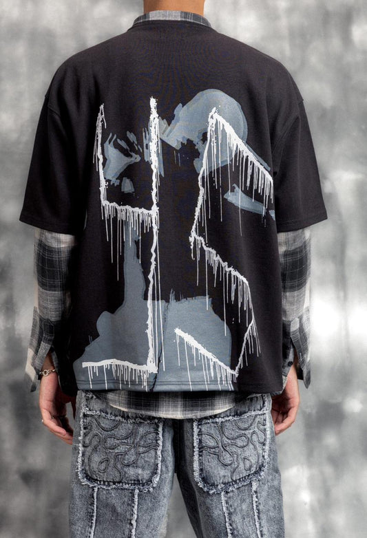 Black YS tee