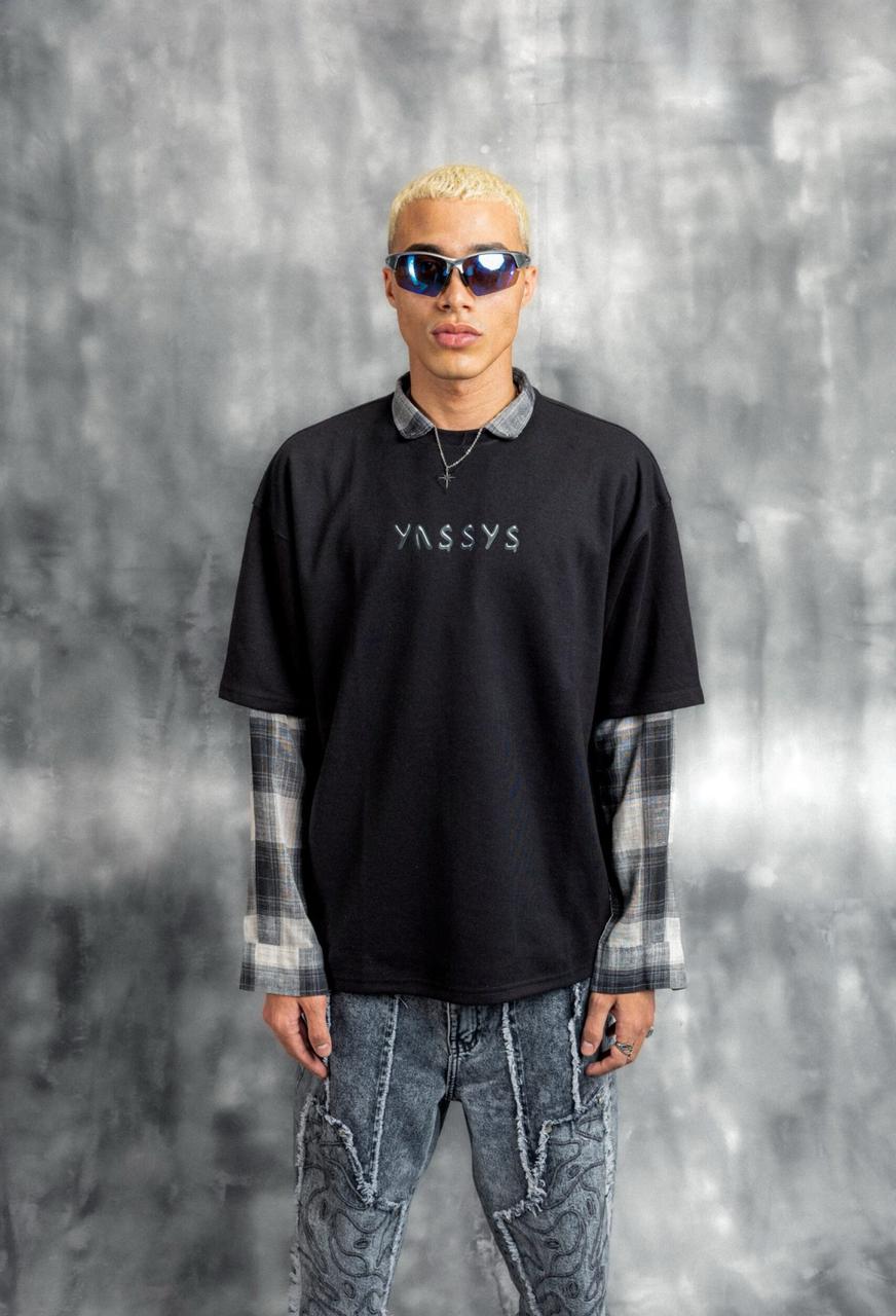 Black YS tee