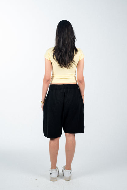Yellow Cherie Baby Tee