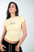 Yellow Cherie Baby Tee