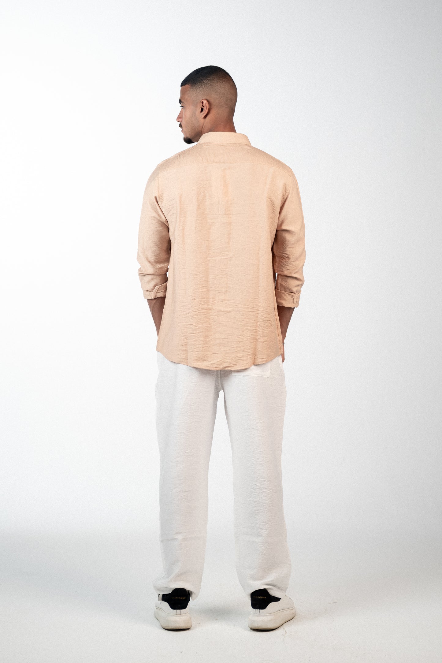 Linen Light Brown Shirt